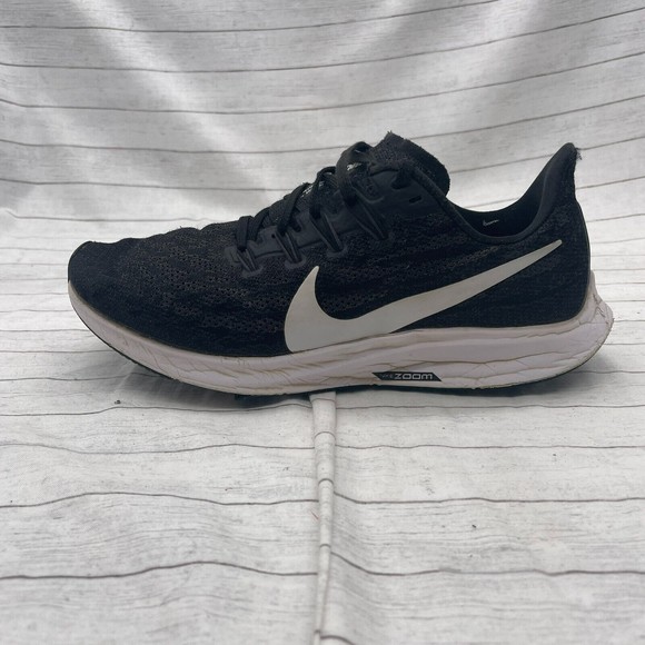 Nike Air Zoom Pegasus 36 Black White Running Shoes Men\'s Size 7 AQ2203-002 main image 6